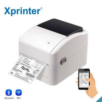  Stampante per etichette di spedizione Xprinter XP-420B stampante termica con codice a barre 4X6 Con Bluetooth