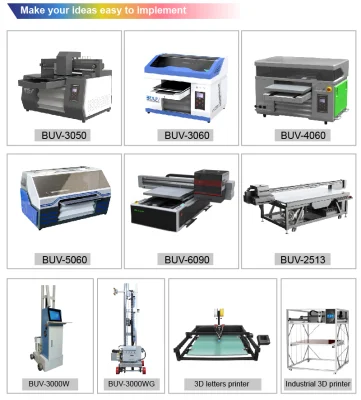 Custodia in pelle etichetta giocattolo Industry 5060 Digital Inkjet UV flatbed Stampante