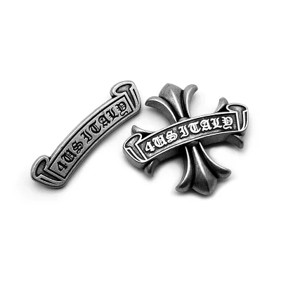  Etichetta Hat personalizzata per sacchetti metallici adesivi con marchio a trasferimento metallico Etichetta e etichetta in metallo con logo per abbigliamento