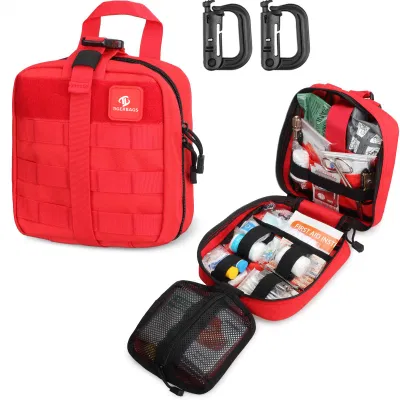  Kit di pronto soccorso tattico, pacchetto medico a prova di strappo fuori emergenza Kit di sopravvivenza