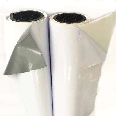Pellicola di protezione per stampa digitale autoadesiva in PVC 140GSM ad alta lucentezza Adesivo per auto con rulli in vinile
