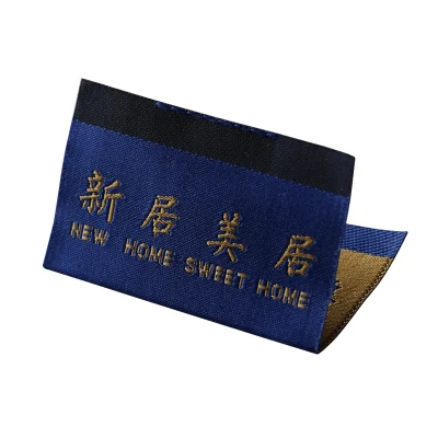 Taglio laser Abbigliamento personalizzato Tags tessuti privati camicia stampata Etichetta abbigliamento