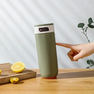  Bicchiere per vino a uovo riutilizzabile e isolato in vetro da 12 ml personalizzato con Coperchio