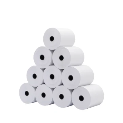  Cina fornitore superiore alta qualità Top rivestito 80*80mm till roll Carta termica