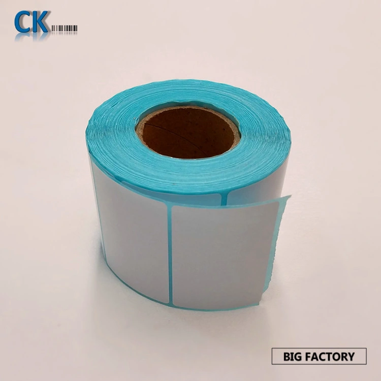 Manufacturer Direct Adhesive Thermal Blank Label Sticker for Barcode Printer