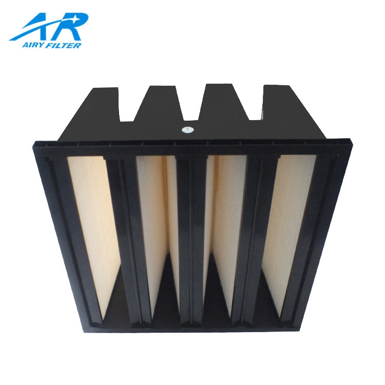 China V-Bank Filters with Plastic Frame HEPA H13 Filter