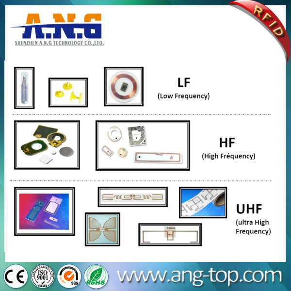 ISO14443A PVC Luggage Tracking Cable RFID Tie Tag