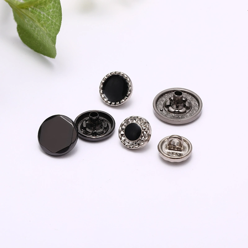 Tuxedo Stud Buttons Removable Rhinestones Zinc Alloy Links Cufflink Gold