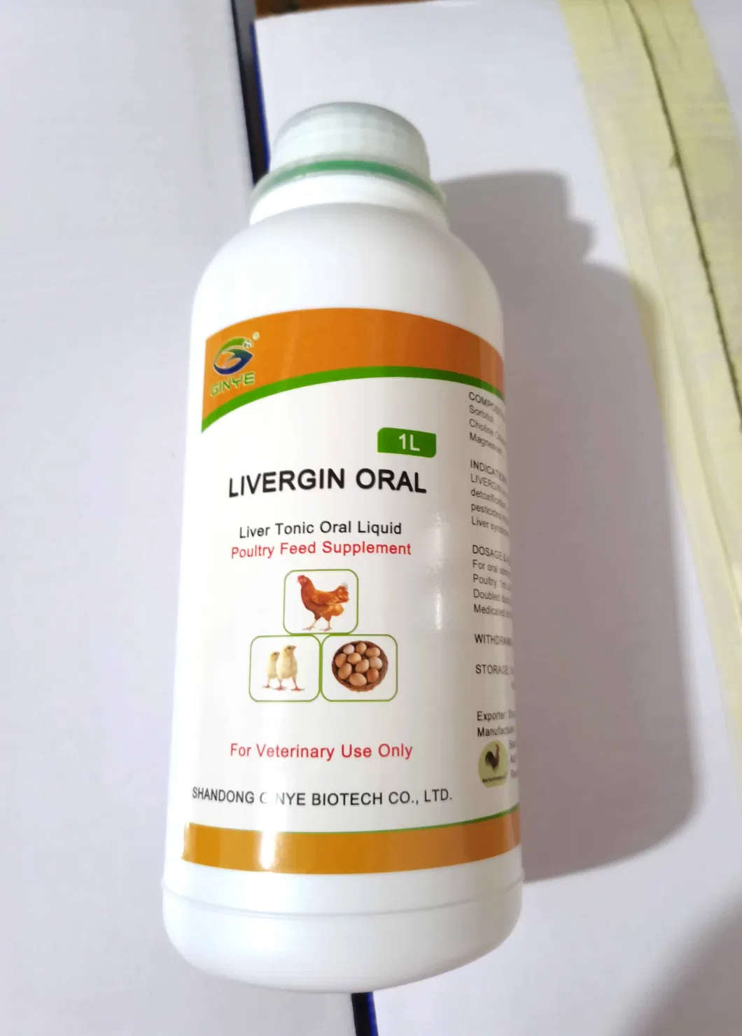 Hot Selling Liver Kindney Tonic Oral Liquid for Animals Factory Supply