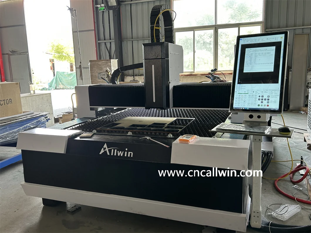 3015 1000W Metal CNC Fiber Laser Cutting Machine for Iron Steel Aluminum Copper Plate Sheet 1530