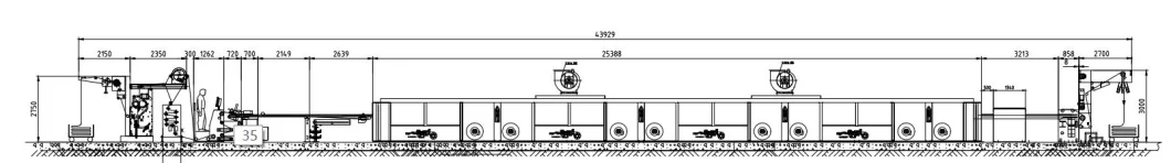 RAM-X Type Fabric Heat Setting Tenter Finishing Machine