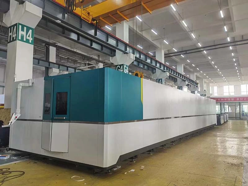 4020 Enclosed Sheet Metal Cutter Plate Fiber Laser Cutting Machine