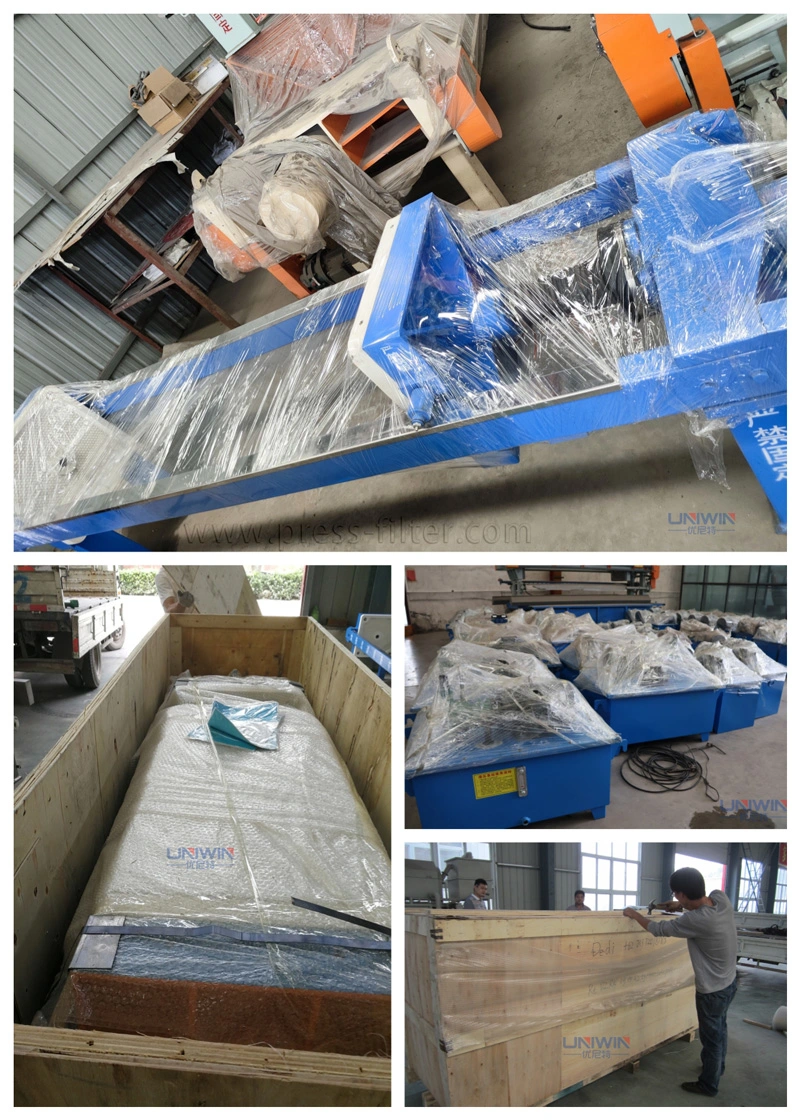 Auto Dewatering Equipment Screw Press Machine for Aerobic Sludge Treatment