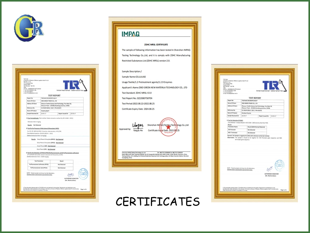 China Factory Supplier Low Temperature Desizing Enzyme Gr-M107