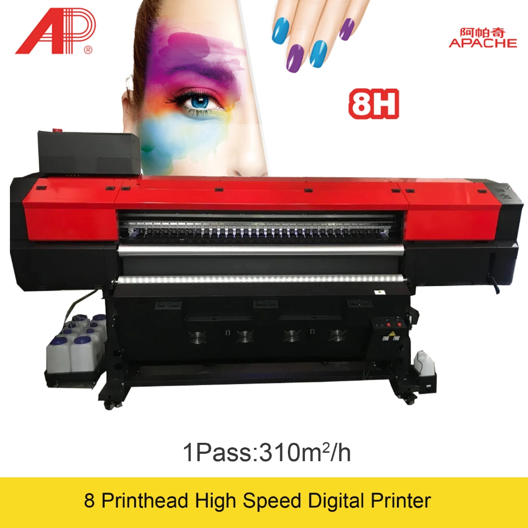 Hot Selling 1.8m Digital Dye Sublimation Inkjet Printer Textile Printing Machine for Textile Factory