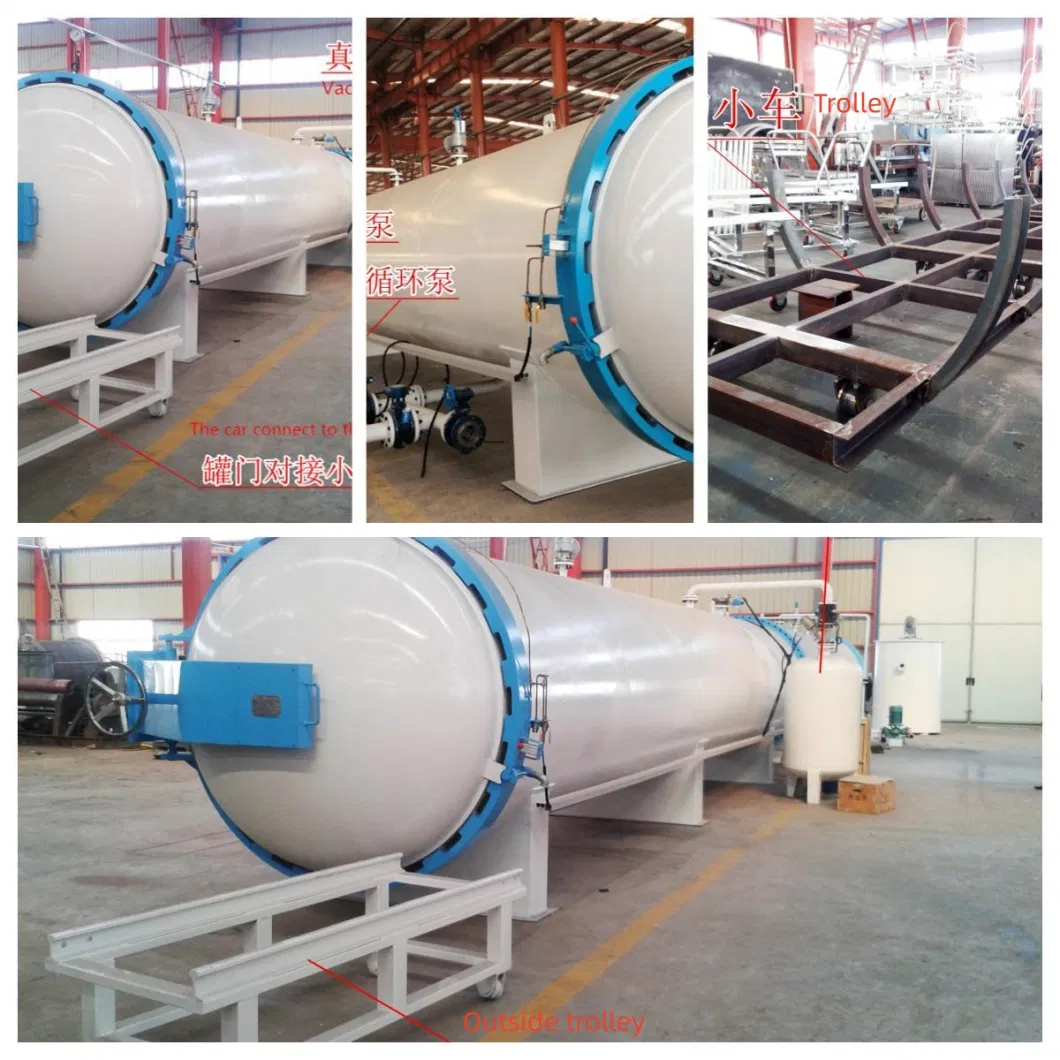 Wood Impregnation Dying Timber Treatment Autoclave Machine