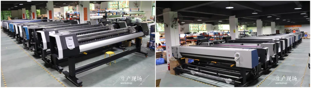 Hot Selling 1.8m Digital Dye Sublimation Inkjet Printer Textile Printing Machine for Textile Factory