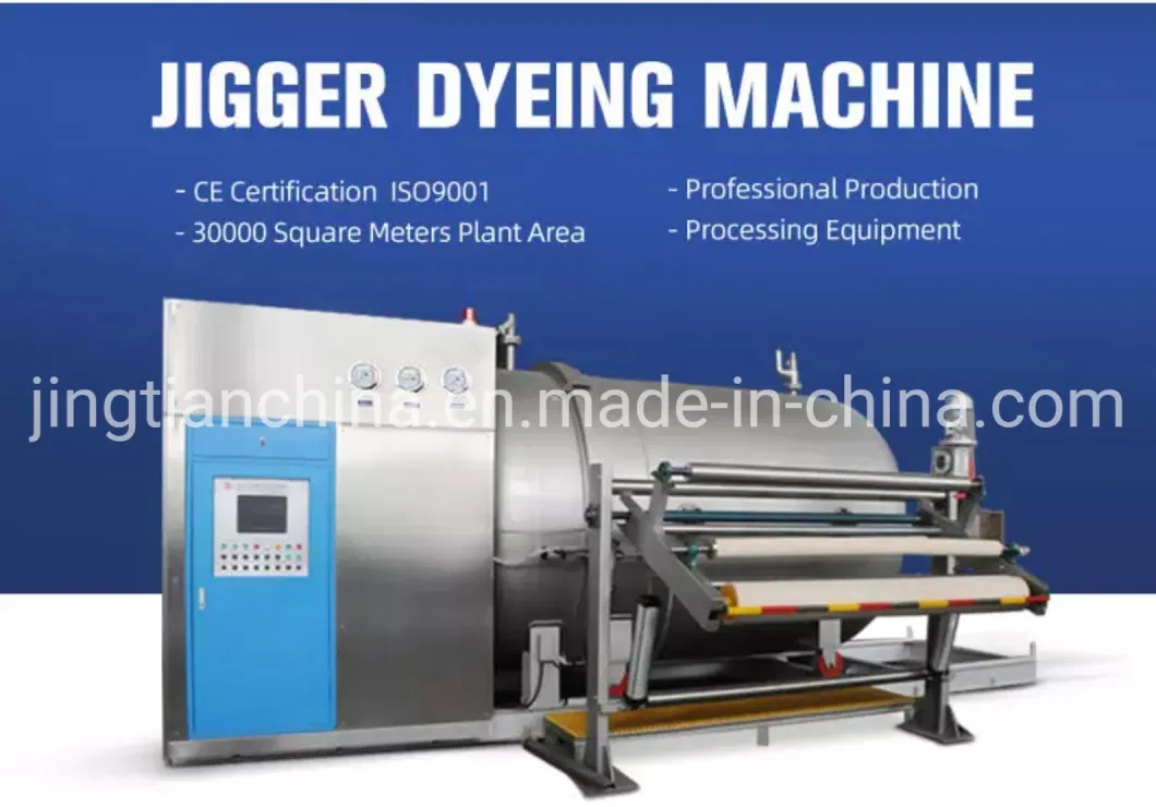 Hot Selling Cotton Fabric High Temperature Jigger Dyeing Machine Jigger