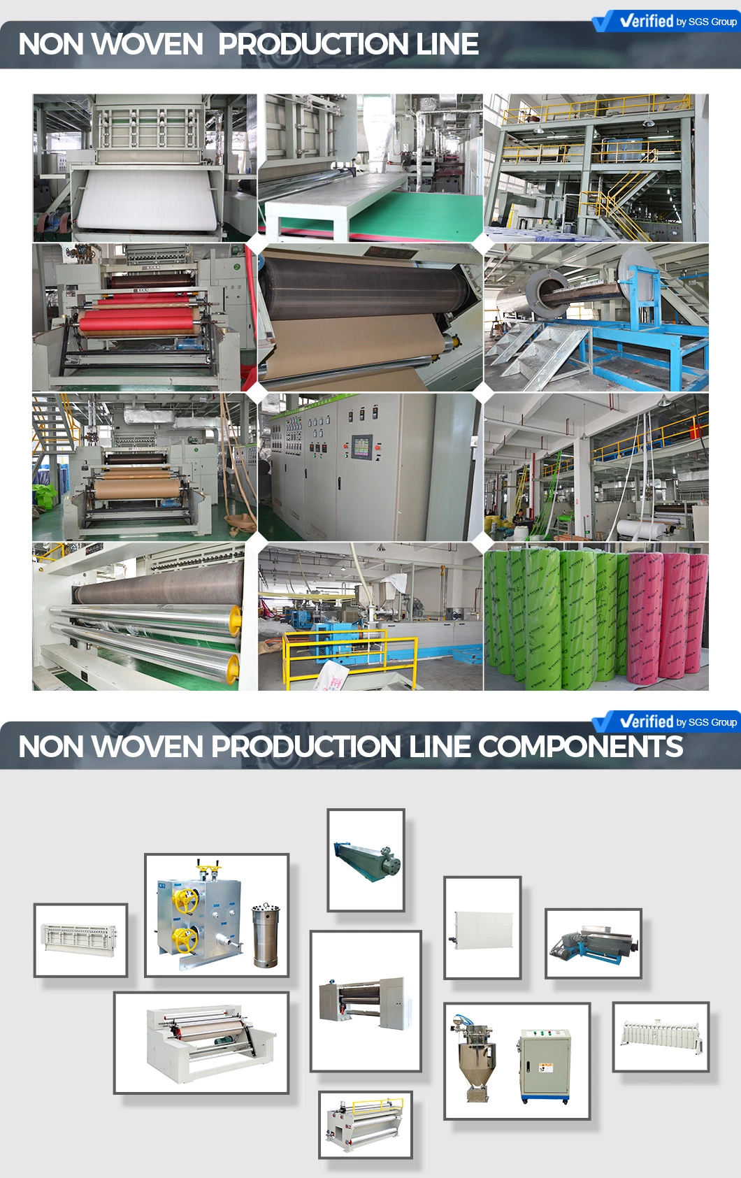 Yanpeng Single S Diamond, Oval, Cross, Line Embossing Pattern PP Spunbond Fabric Non Woven Machine