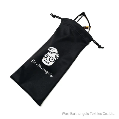  Sublimation Printed Soft Microfiber Drawstrings Bags Pouch for Sunglasses Eyeglasses