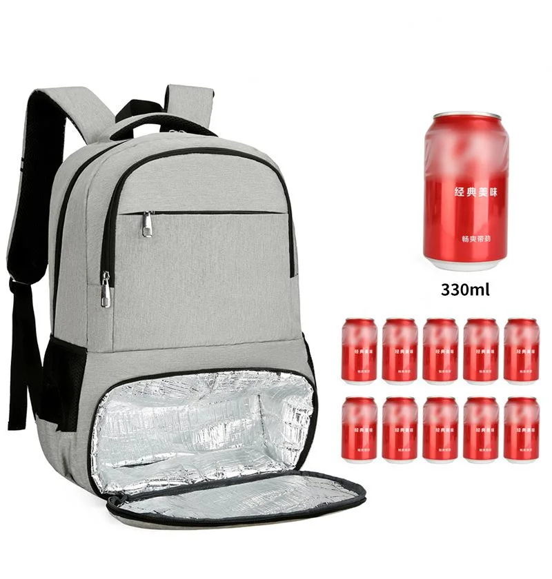 Cooler Bags High Quality School Bags Teenager Convenient College Laptop USB Charging