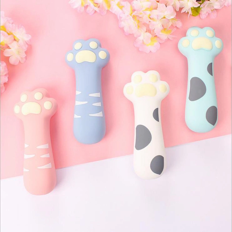 Silicone Cat Claw Pencil Case Pen Box Cute School Supplies Student Pencil Storage Bag Multi-Function Pen Case Pencil Pouch