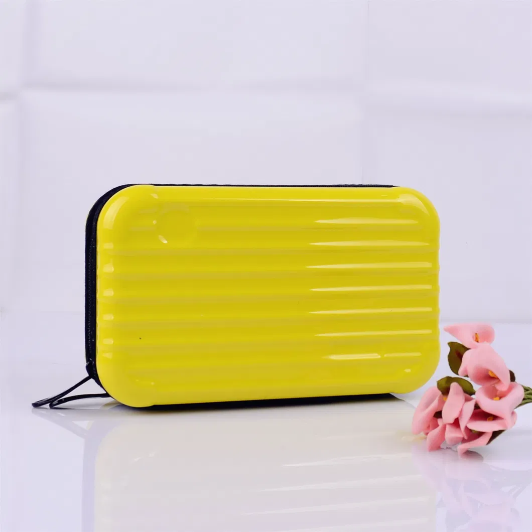 Fashion OEM Logo Hand Carry Cosmetic Bag Ladies Makeup Case