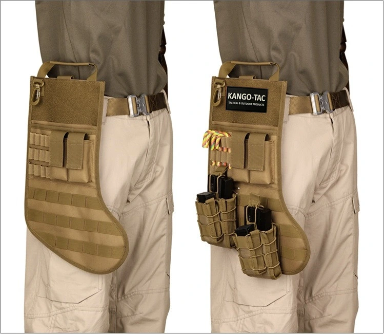 Christmas Stocking-Shaped Waterproof Magazine Pouch with Molle System