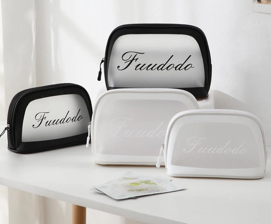 Clear PVC Wash Cosmetic Bag Women Travel Makeup Bag