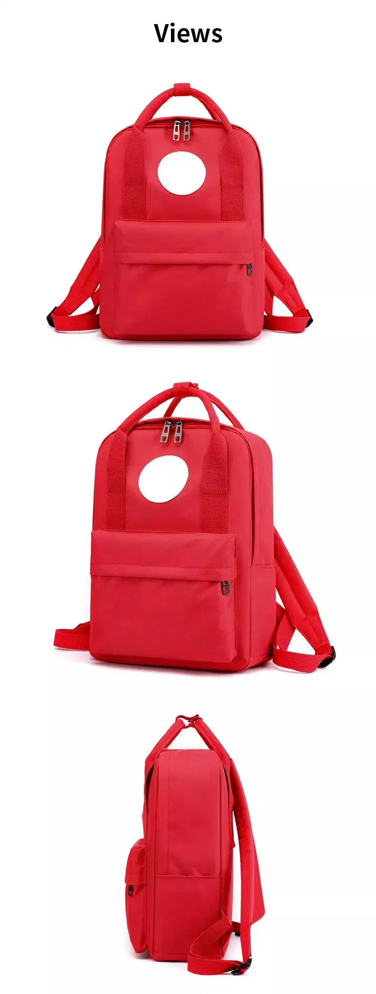 Polyester Backpack School Bag for Teenage Girls School Bags