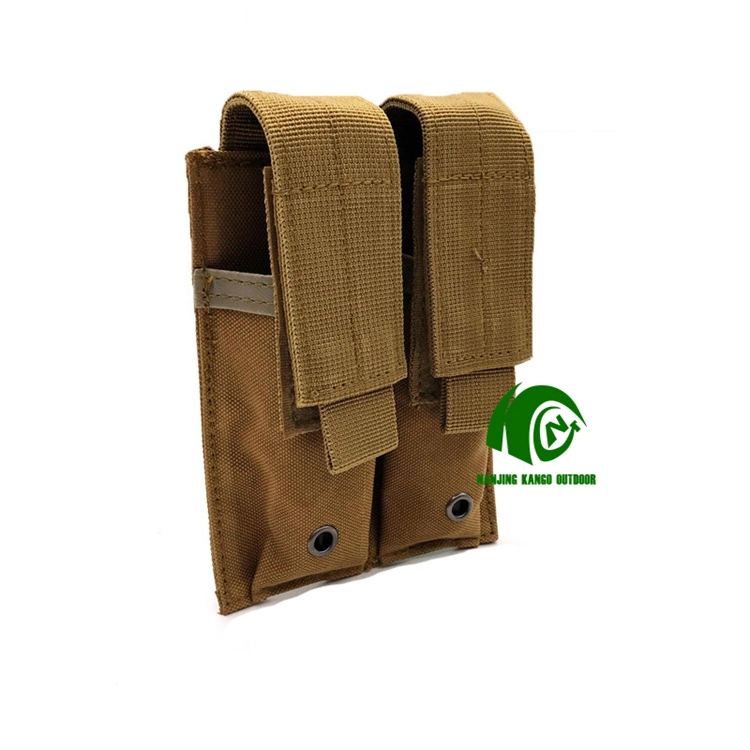 Kango High Quality Durable Canvas Storange Mag Pouch Military Double Ammo Tactical Pouch