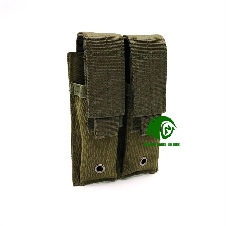 Kango High Quality Durable Canvas Storange Mag Pouch Military Double Ammo Tactical Pouch