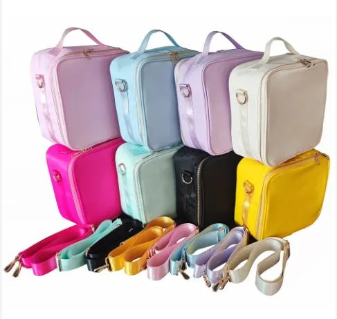 Kids Lunch Box Insulated Tote Bag Mini Cooler Back to School Nylon Shoulder Cooler Bags for Lunch