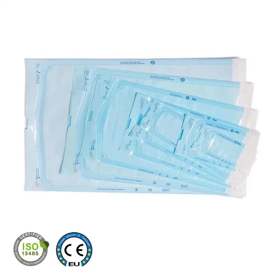 Medical Heat Seal Sterilization Roll Pouch for Plasma Sterilization in Hospital OEM