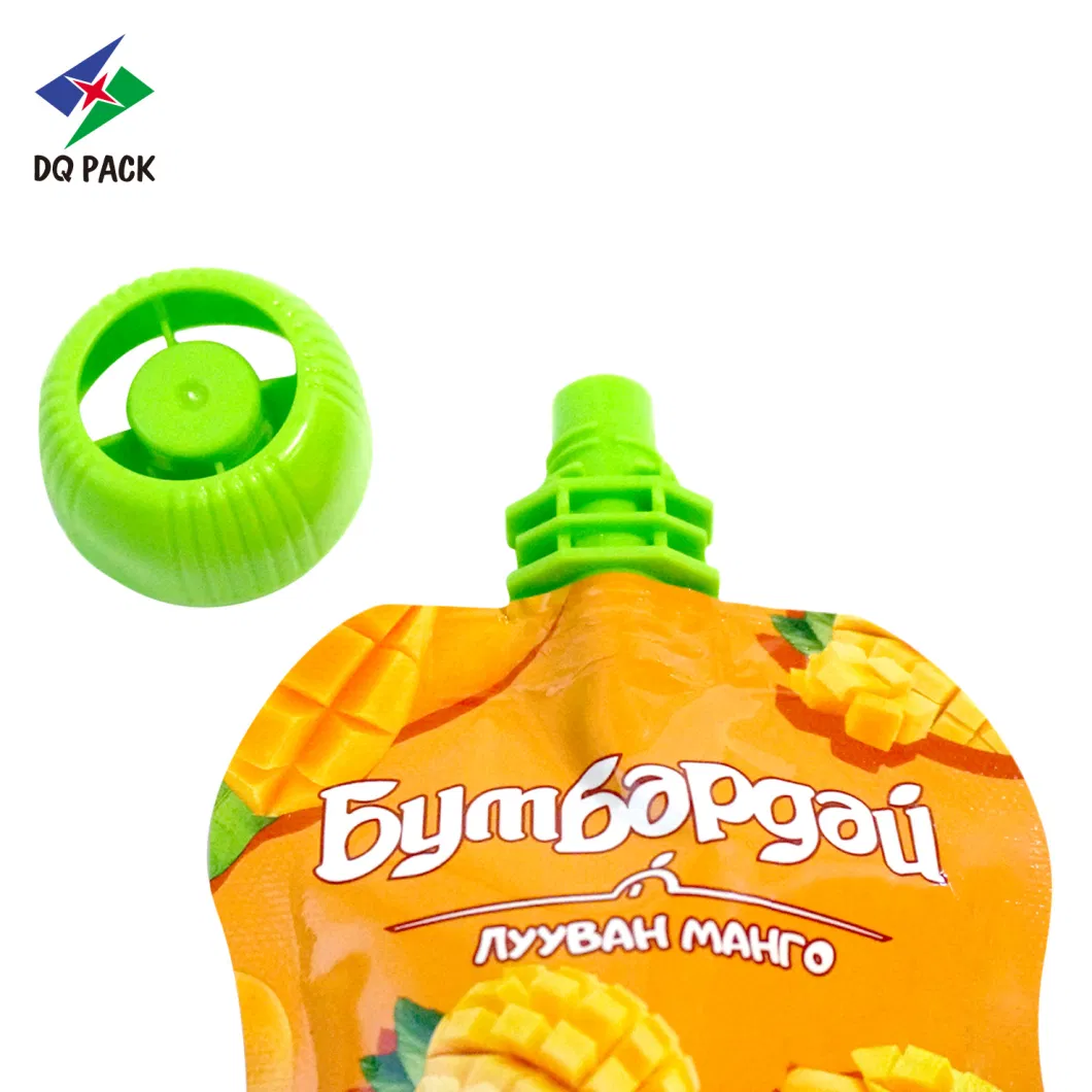 Dq Pack China Customized Printing Retort Bag Stand up Spout Pouch for Baby Food Juice Drink Water Packaging