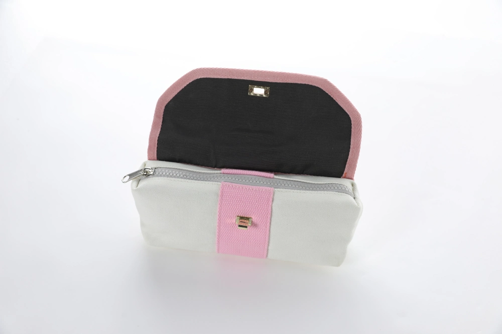 Women Bulk Makeup Pouch Travel Toiletry Bags Canvas Cosmetic Bag