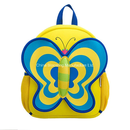 Waterproof Lovely Butterfly Kids Child Student Backpack School Bag