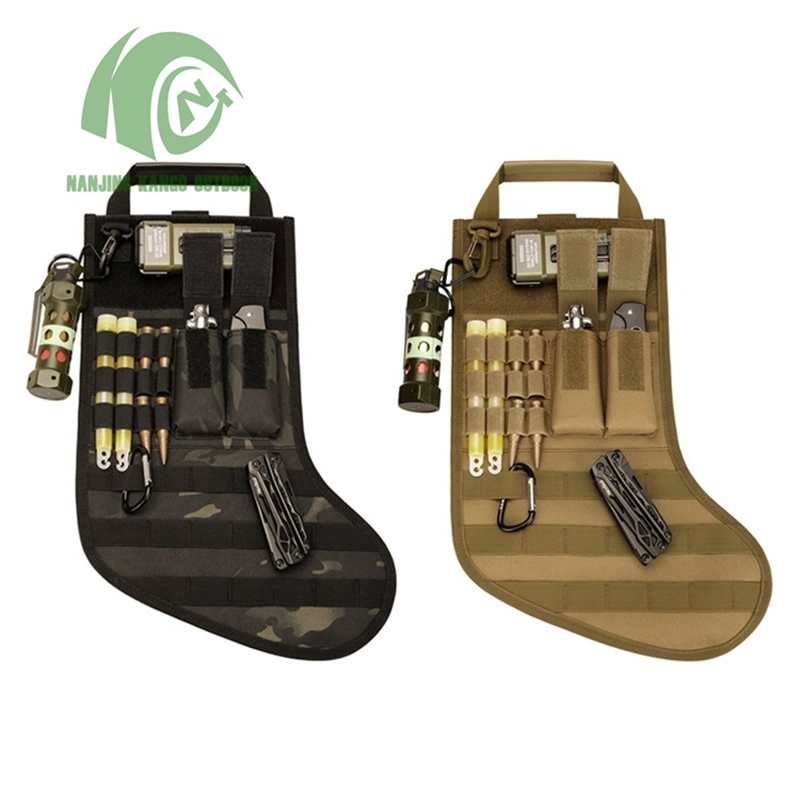 Christmas Stocking-Shaped Waterproof Magazine Pouch with Molle System