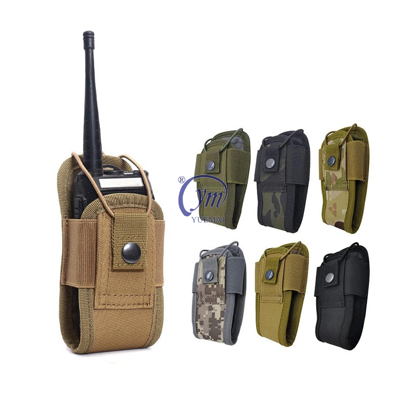 Military Tactical Durable Molle Radio Walkie Talkies Pouch for Hunting Outdoor Activities