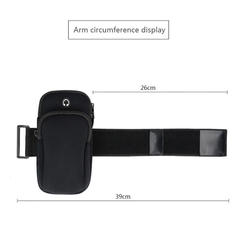 High Quality Waterproof Neoprene Armband Mobile Phone Sport Arm Bag