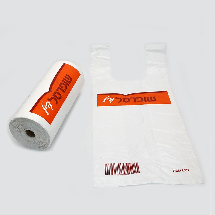 Factory Manufacturer PLA LDPE HDPE Food Packaging Printing Compostable Dog Poop Diaper Water Biodegradable Drawstring Ziplock Garbage T-Shirt Plastic Bag