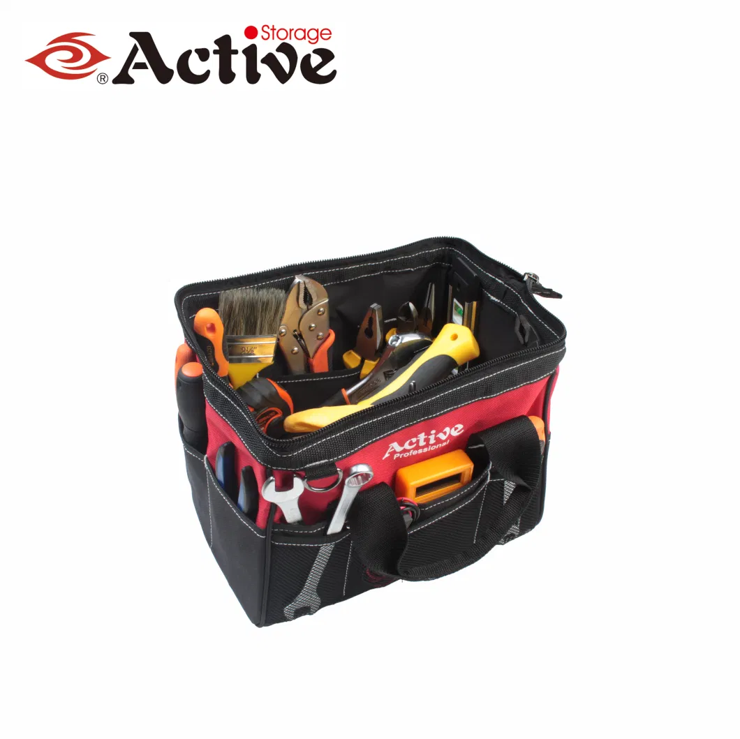 Hot Sale 12 Inch Popular Tool Bag for Tool Kits Tool Organizer Wholesale Tool Bag with Shoulder Strap