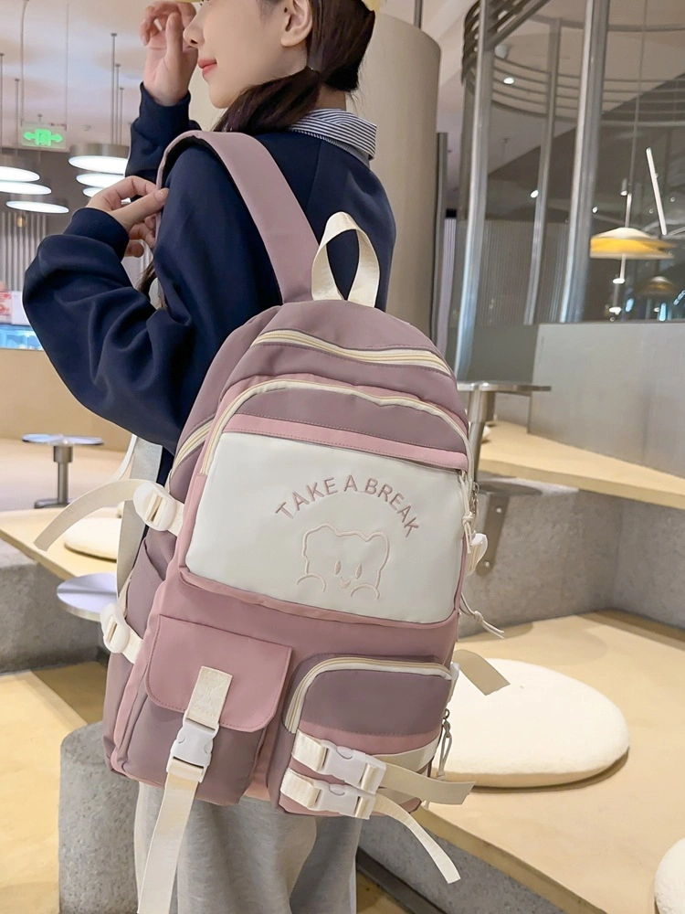 Fashion Travel College School Students Cute Backpack for Women Girls