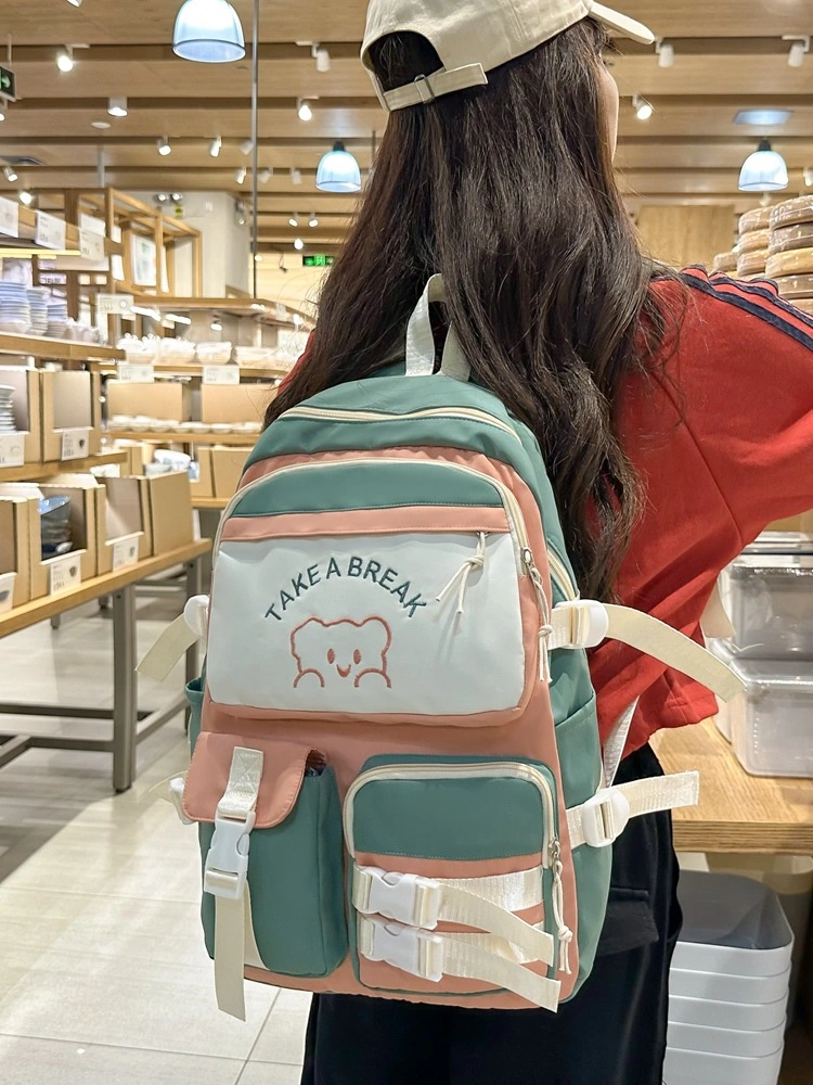 Fashion Travel College School Students Cute Backpack for Women Girls