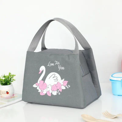 Fashion Cute Cartoon School Kids&Office Carry Waterproof Foil Thermal Insulated Lunch Cooler Bag