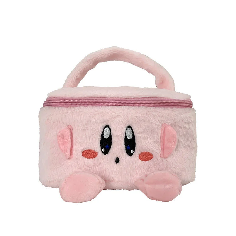 Cute Plush Cartoon Carrying Large Capacity Portable Storage Makeup Bag