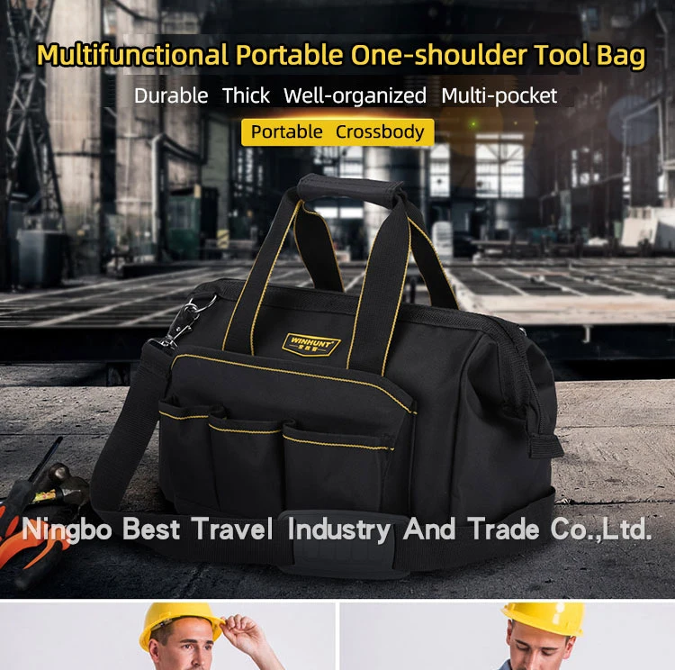 Customize Electrician Tool Kit Waterproof Shoulder Hardware Tool Bag