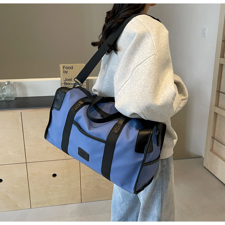 New Fashion Carryall Weekender Duffle Tote Bag Large Size Classic Stylish Weekend Overnight with Shoes Storage Toiletry Travel Bag