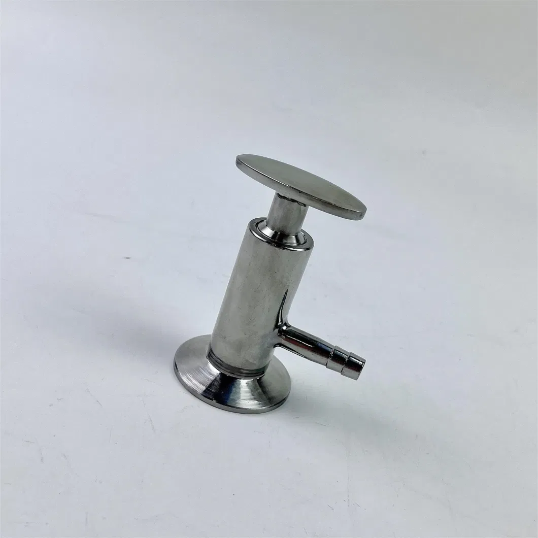 Stainless Steel Sanitary Triclamp Aspetic Auto Reset Sample Valve