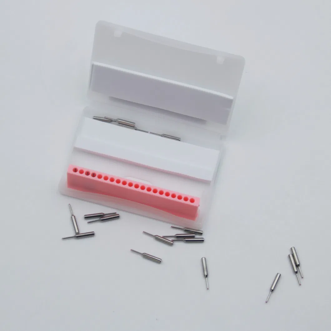 Precise Exit Radii Coil Winding Wire Guide Needles Ruby Tipped Nozzle